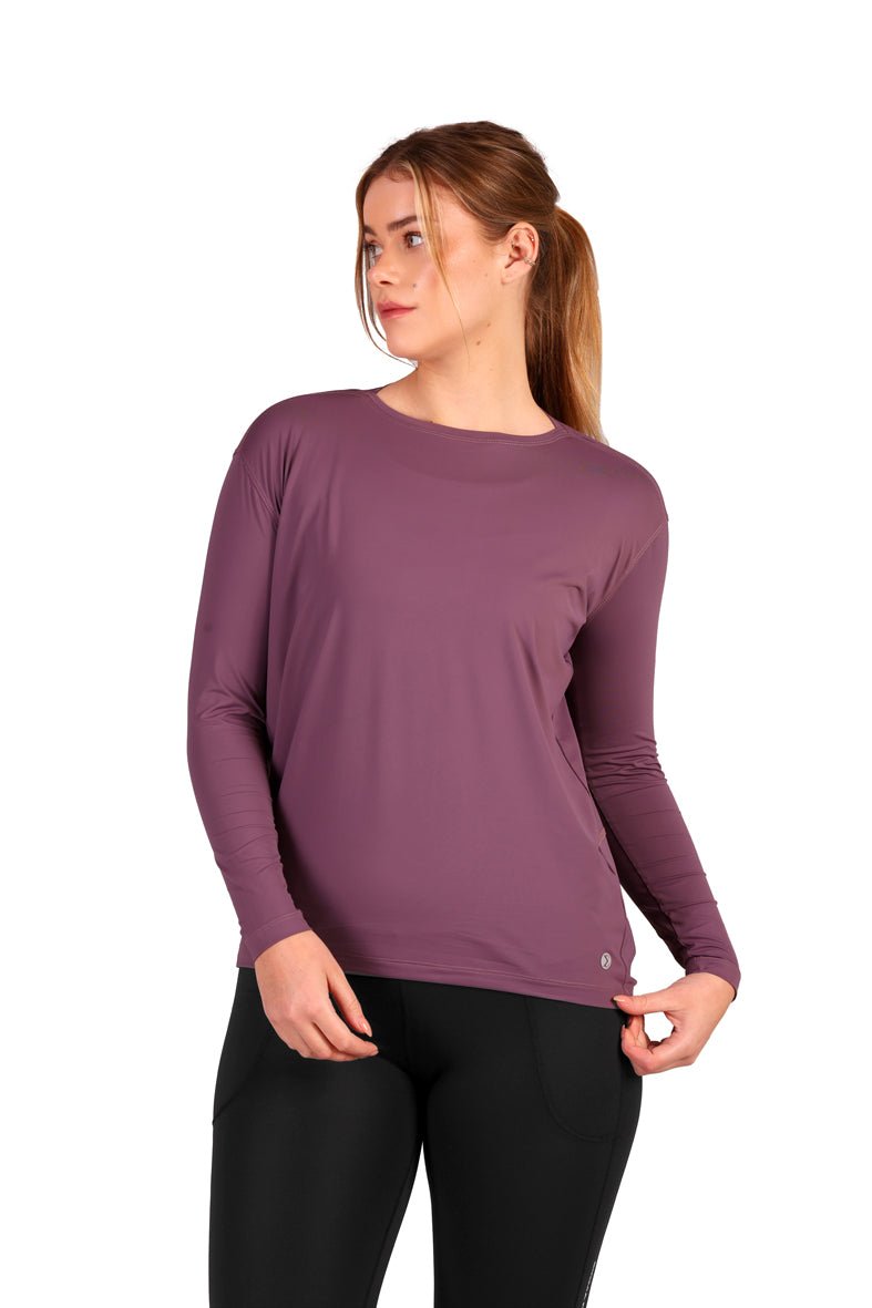 Motion guard Long Sleeve Purple - Sigma Fit