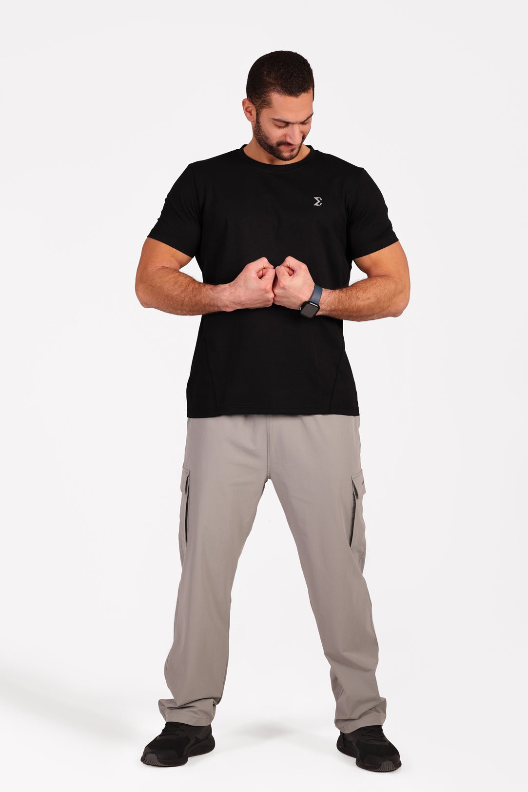 Motion Tee Black - Sigma Fit