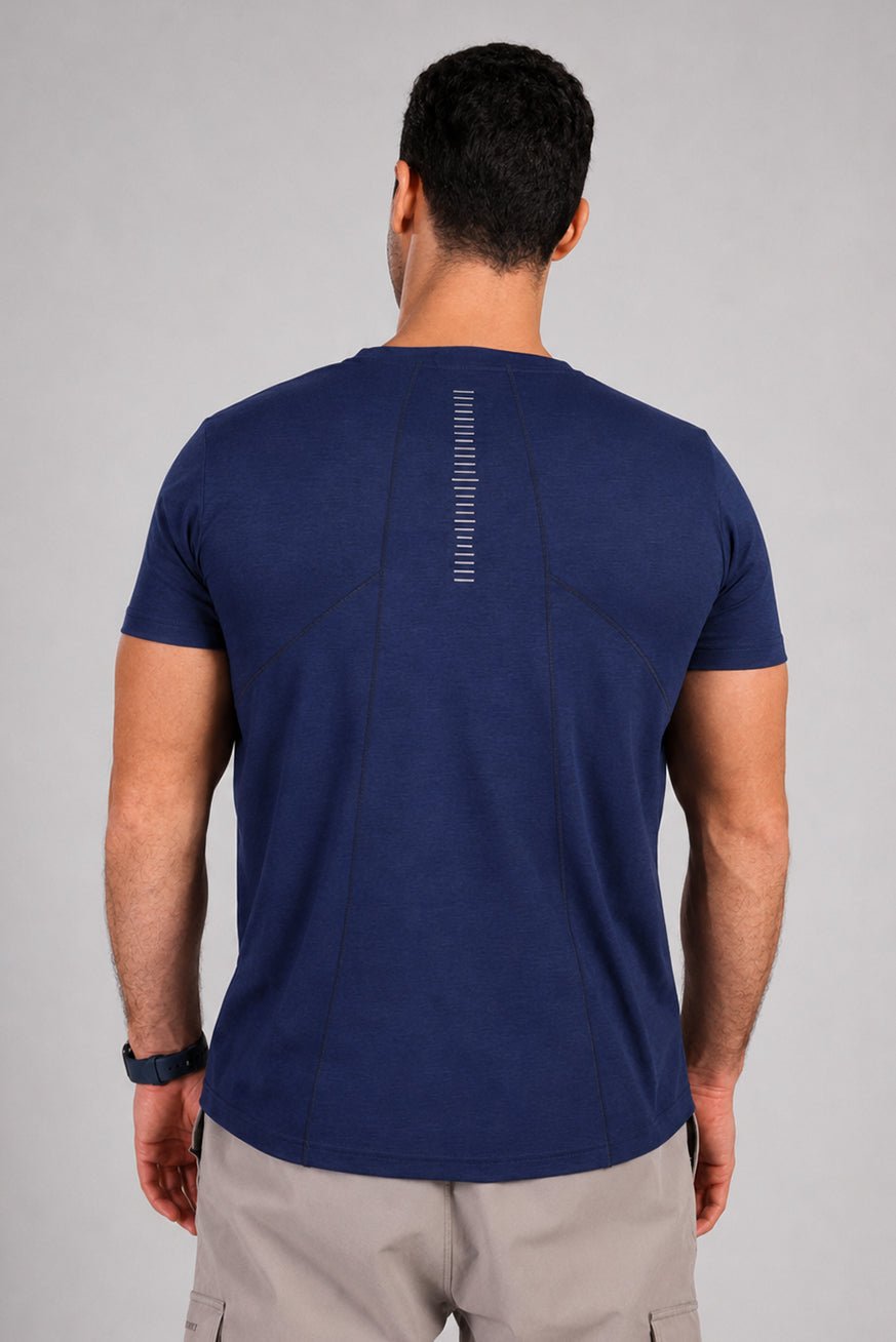 Motion Tee Navy - Sigma Fit