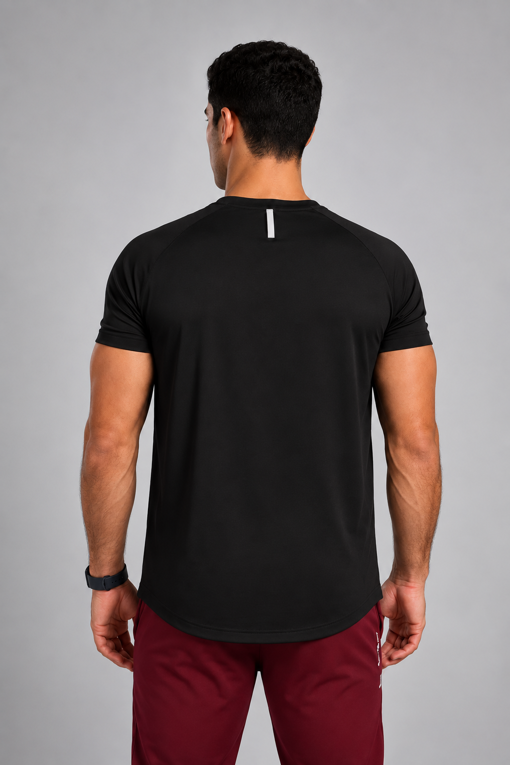 Black Rush T-Shirt - Back - Sigma Fit