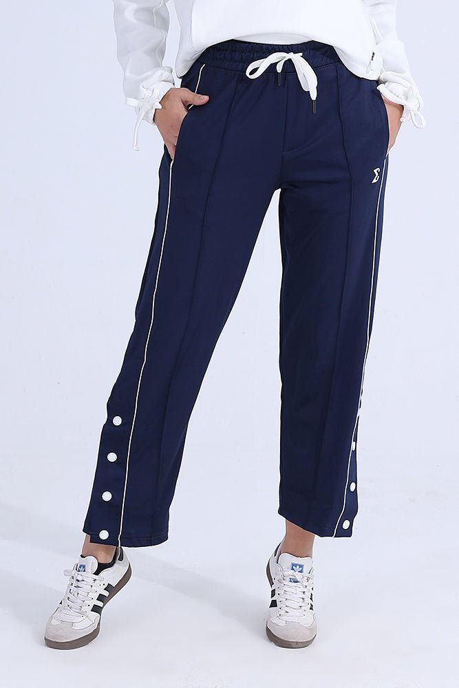 Navy Momentun Trousers - Sigma Fit