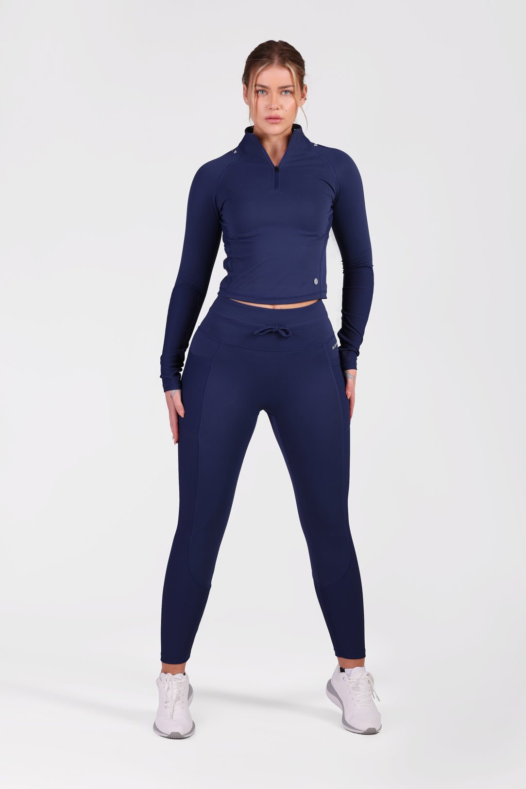 Navy Neo - cord leggings - Sigma Fit