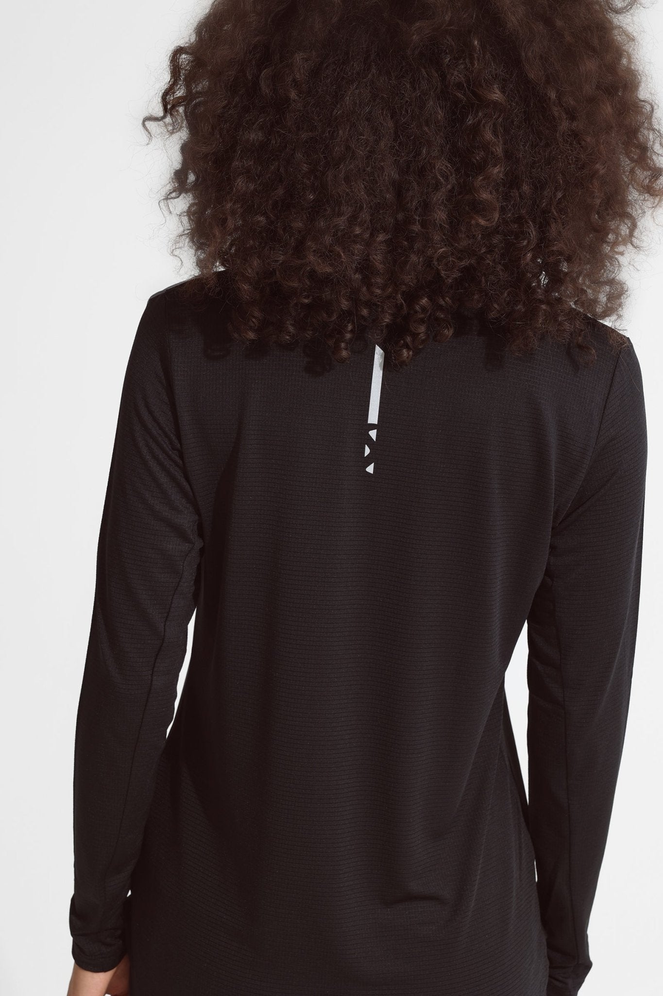 New Black Basic Women Long Sleeve - Sigma Fit