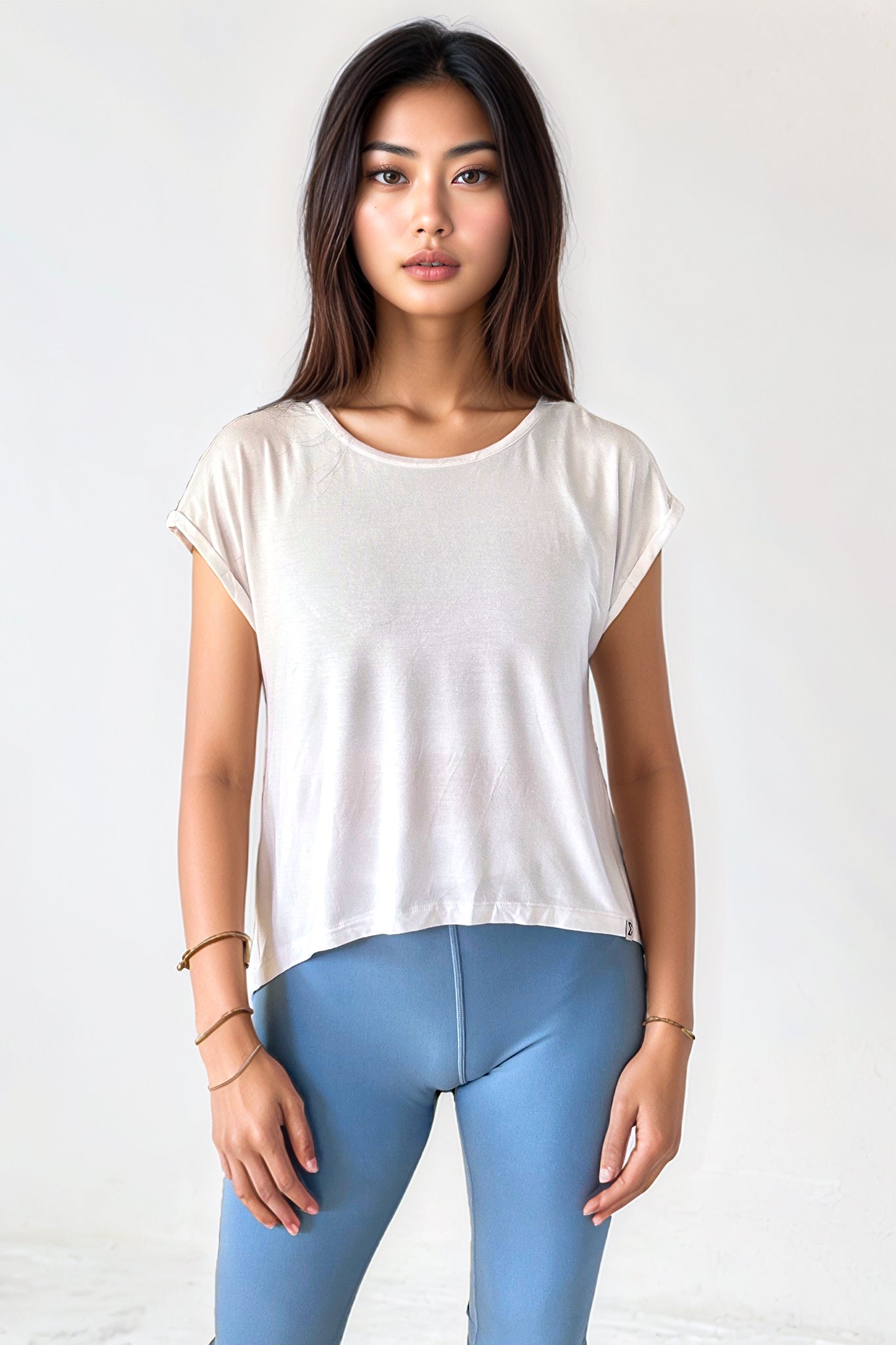 Pilates Tee White - Sigma Fit