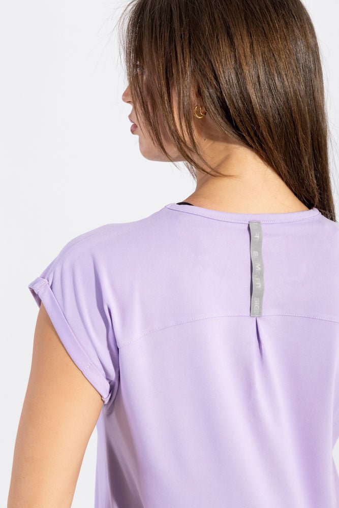 Purple Rose Comfy Tee - Sigma Fit