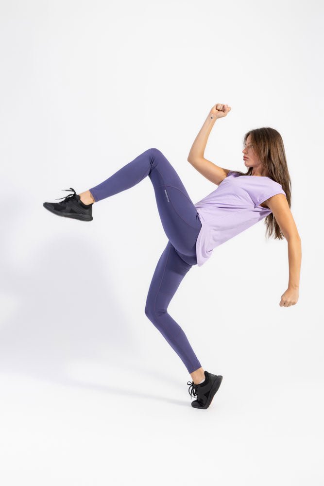 Purple Rose Comfy Tee - Sigma Fit