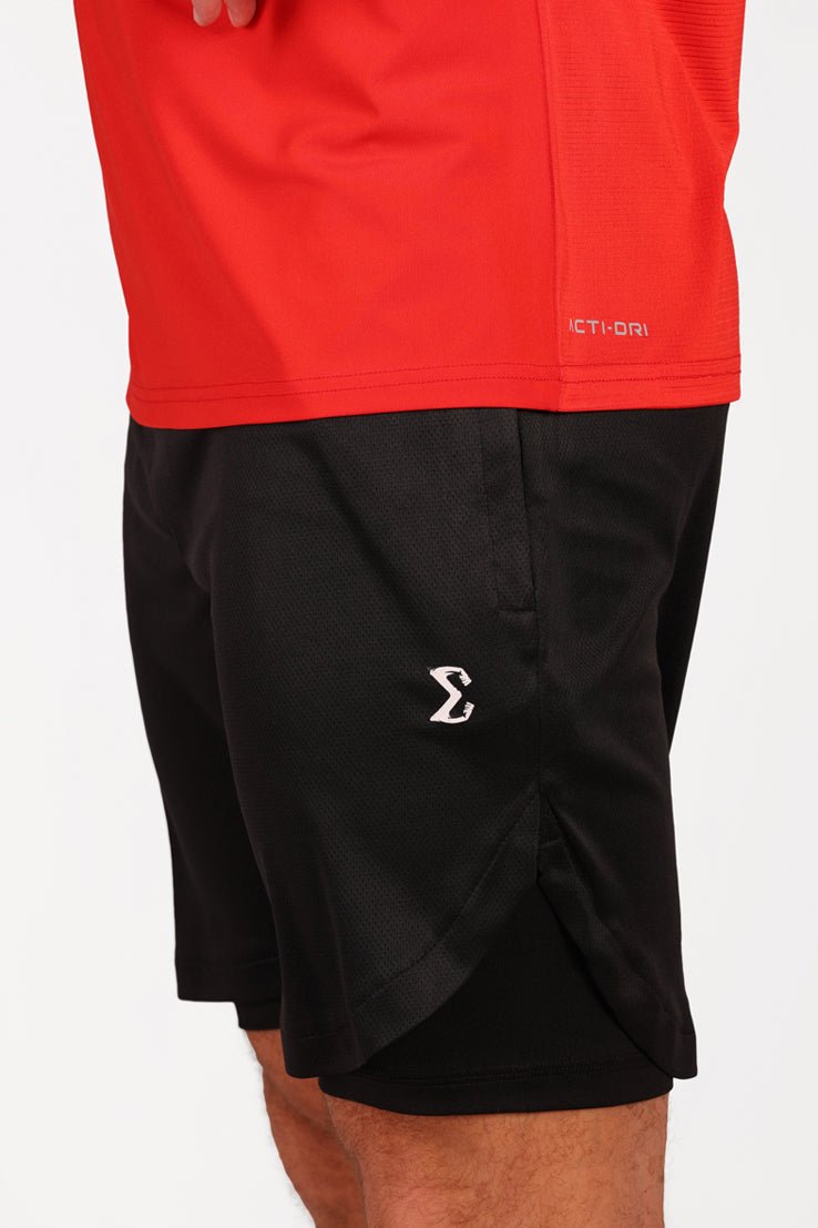 Racket Sports Tee Red - Sigma Fit