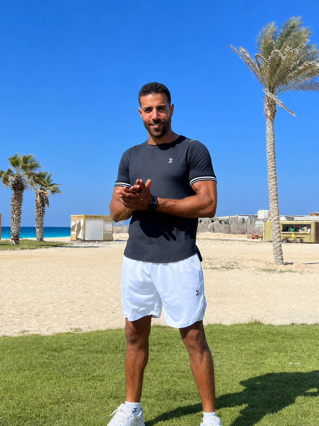 Reg-Fit T-Shirt Black - Sigma Fit