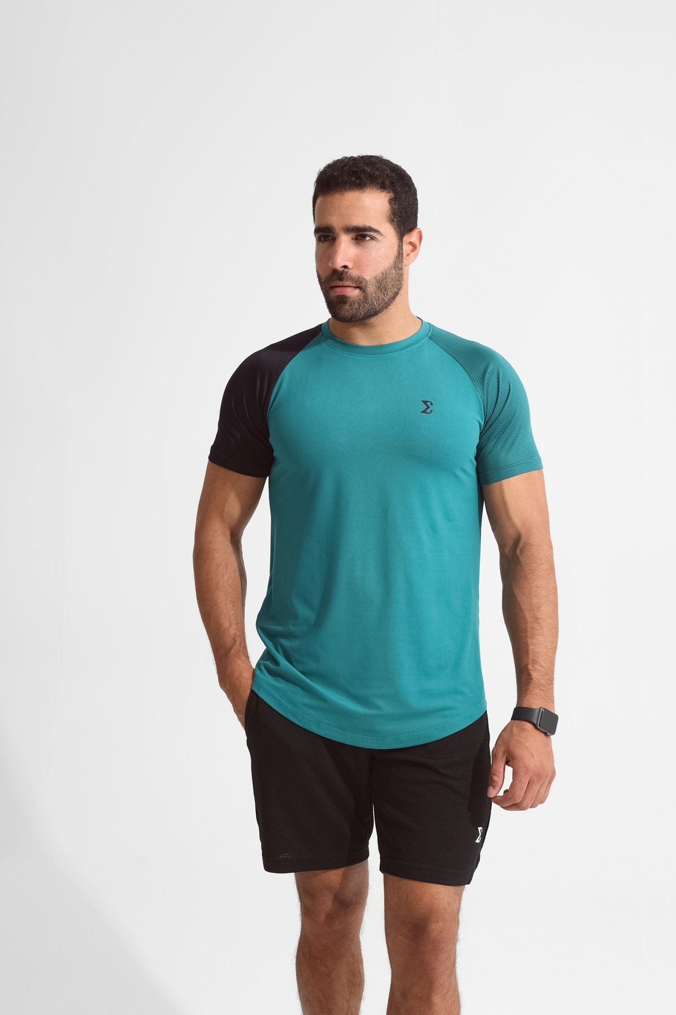 Shaded Spruce Basic Raglan Tee - Sigma Fit