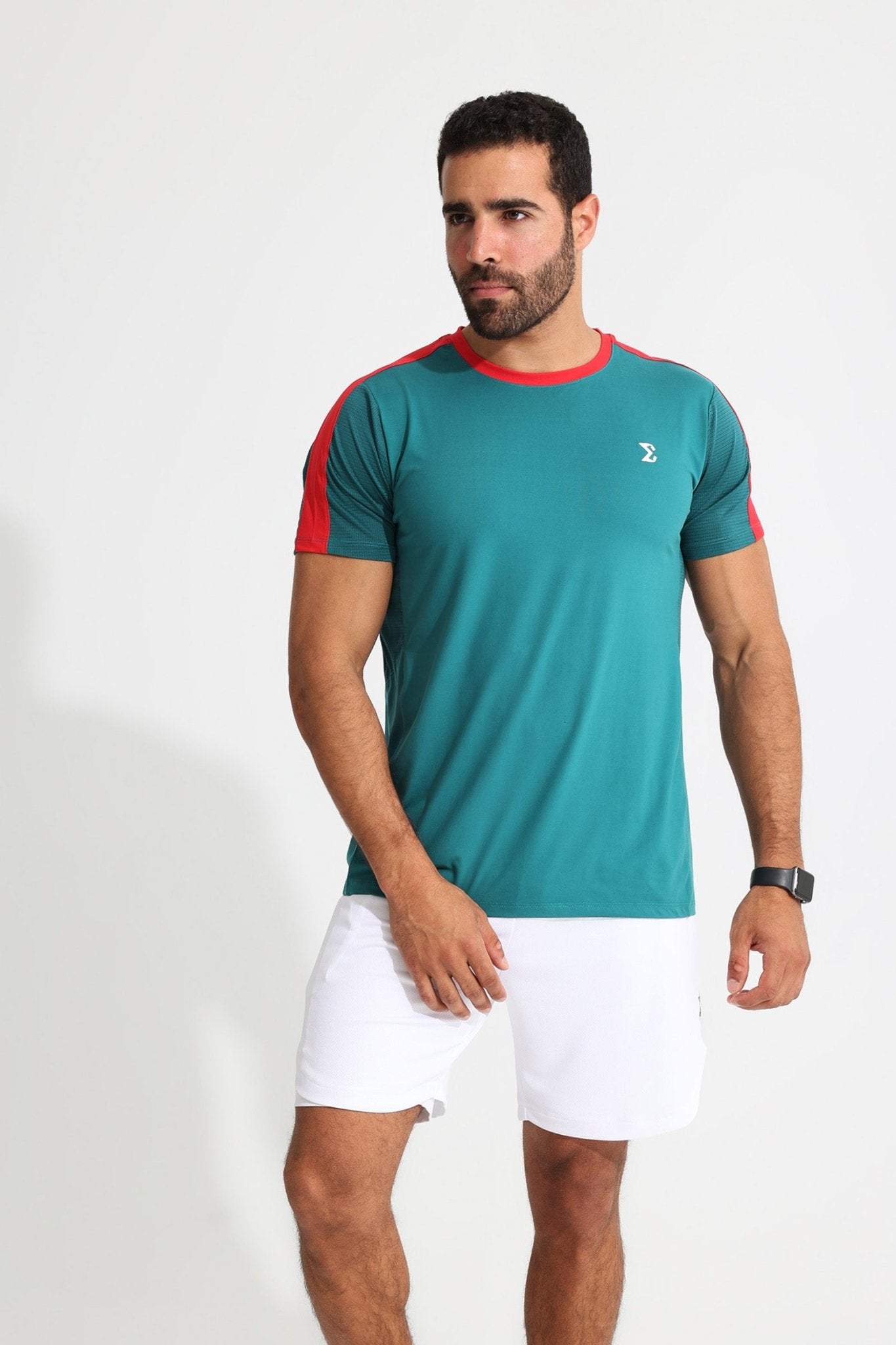 Shaded Spruce Contrast Tee - Sigma Fit