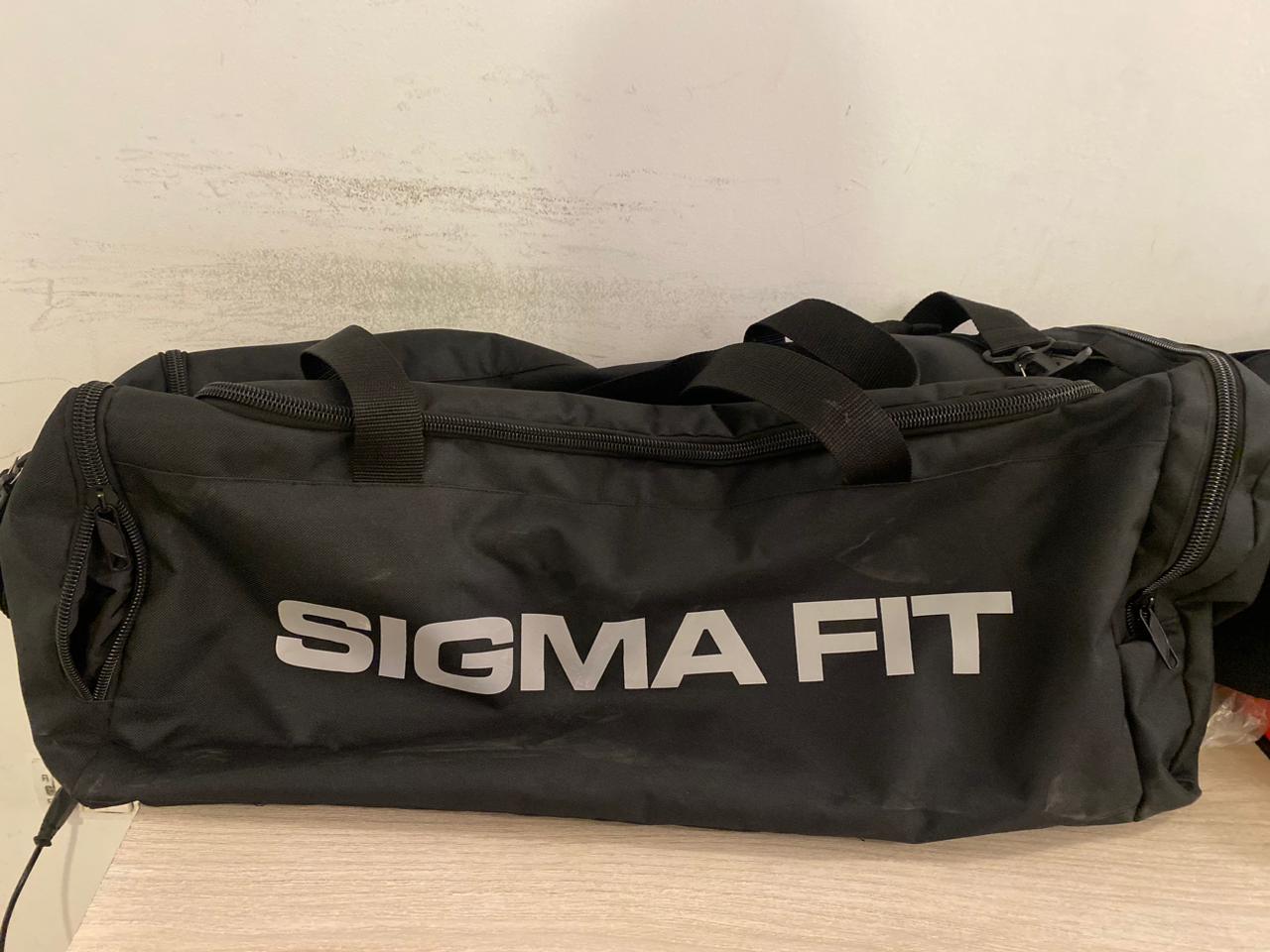 Silver Reflective Duffle Bag - Black - Sigma Fit