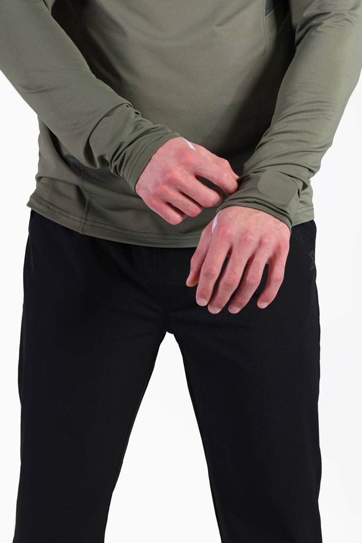 Space Quarter Zipper Army - Sigma Fit