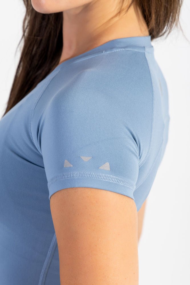 Strength Flex SS Top Blue Shadow - Sigma Fit