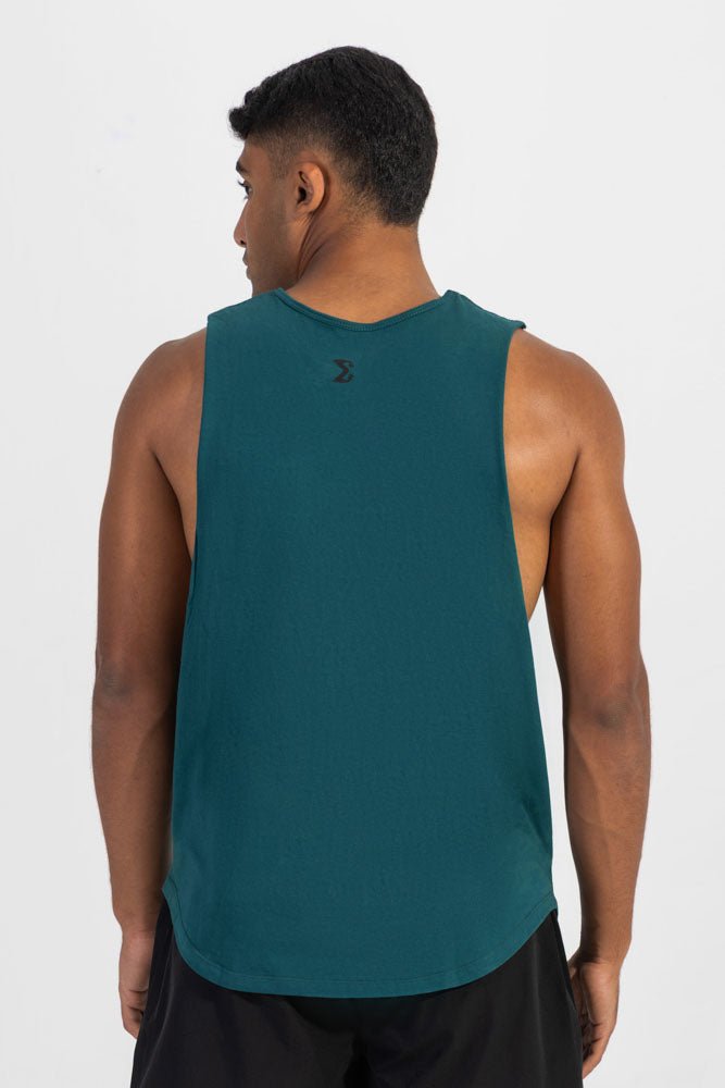 Teal Green Tank Top - Sigma Fit