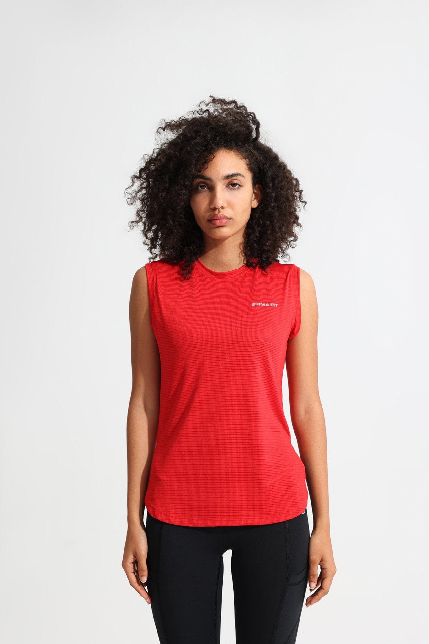 Viva Magenta LiteRun Sleeveless Tee - Sigma Fit