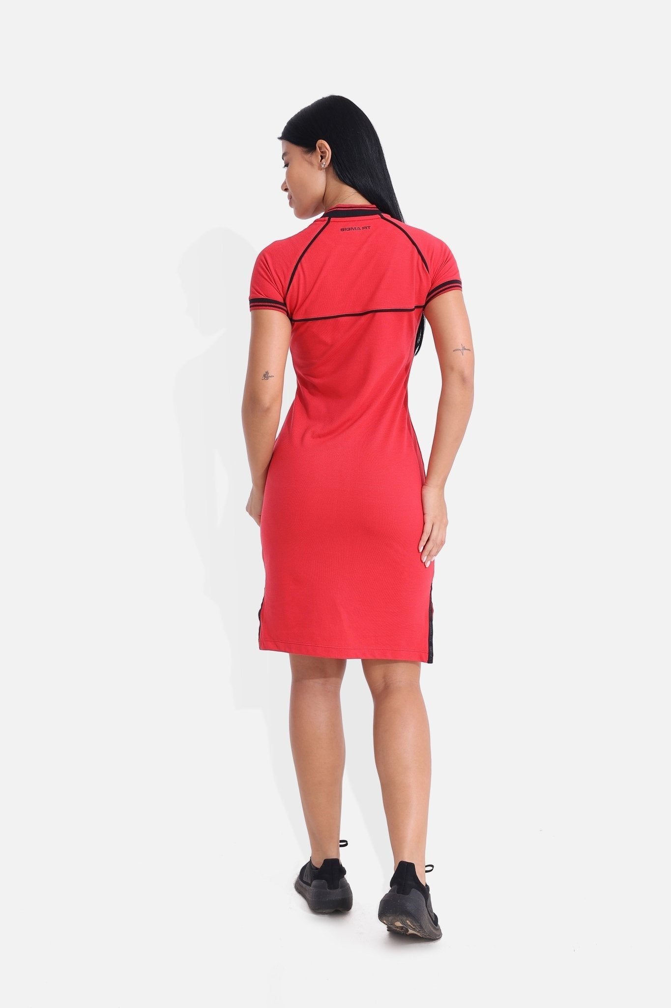 Viva Magenta Polo Dress - Sigma Fit