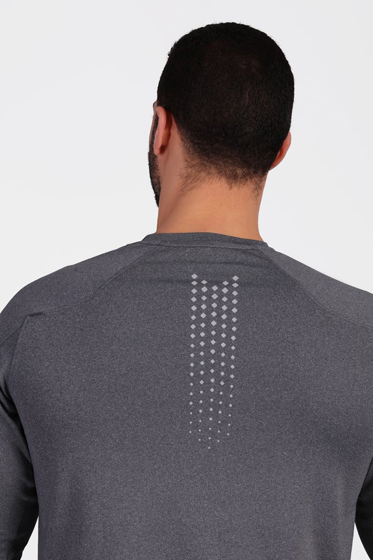 Warm Lock Tee Light Heather Gray - Sigma Fit