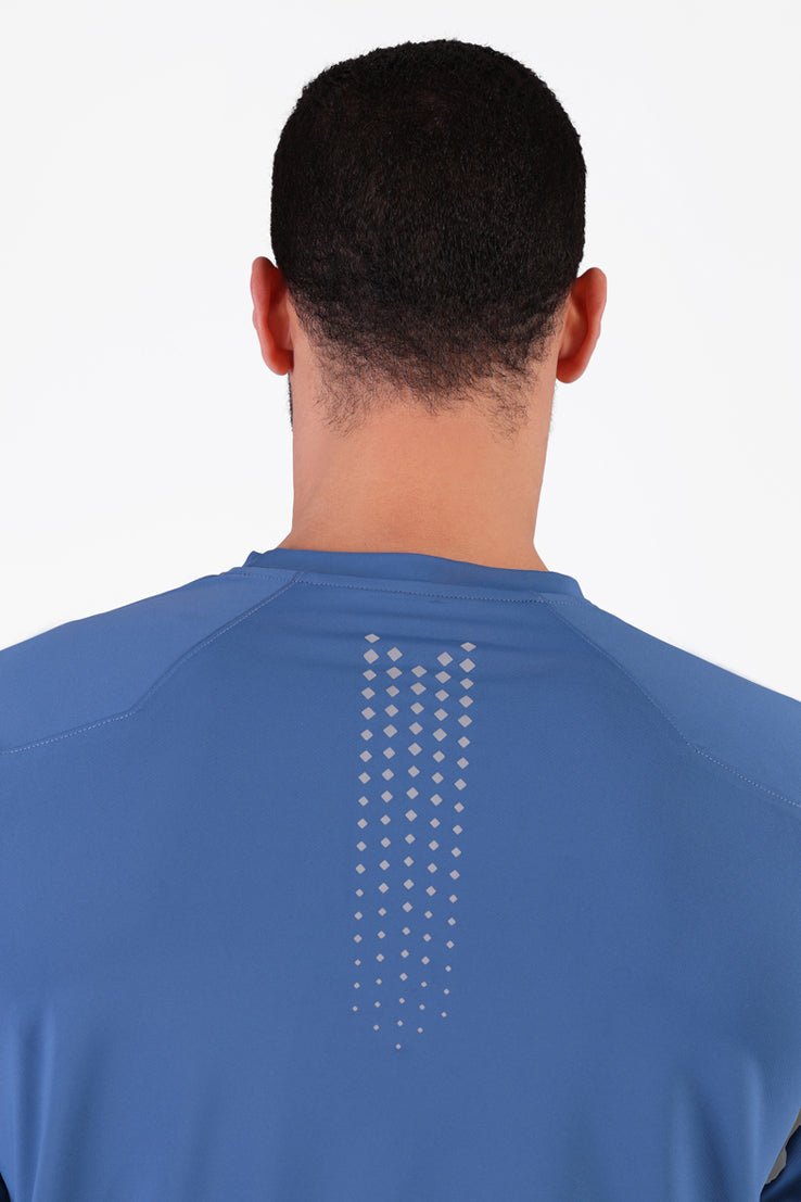 Warm Lock Tee Petrol Blue - Sigma Fit