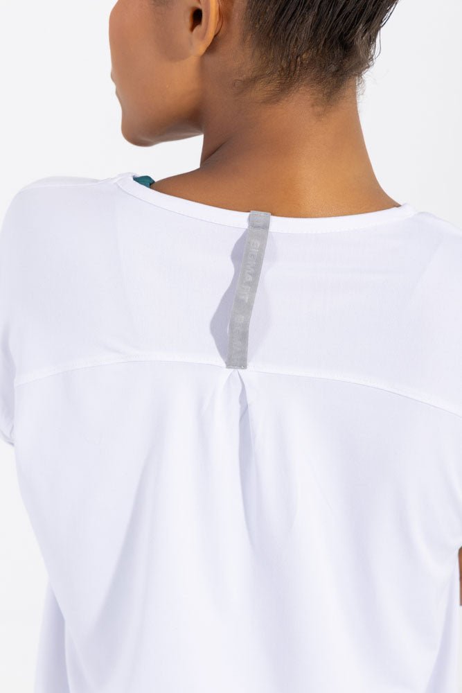 White Comfy Tee - Sigma Fit
