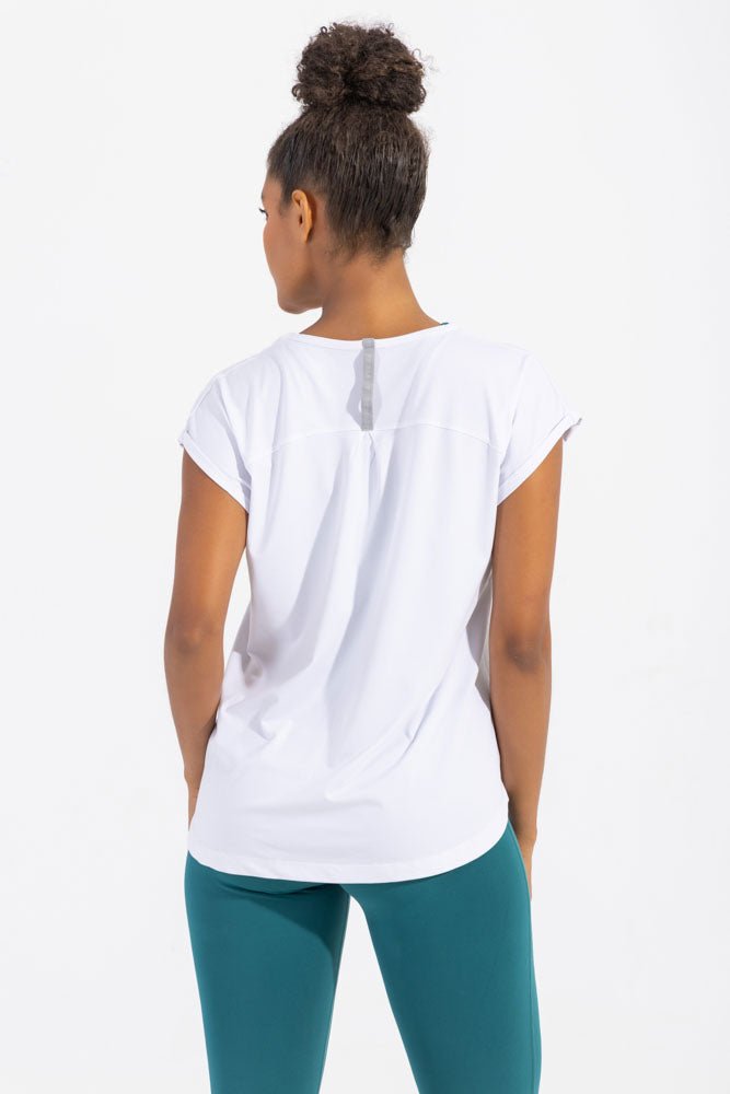 White Comfy Tee - Sigma Fit