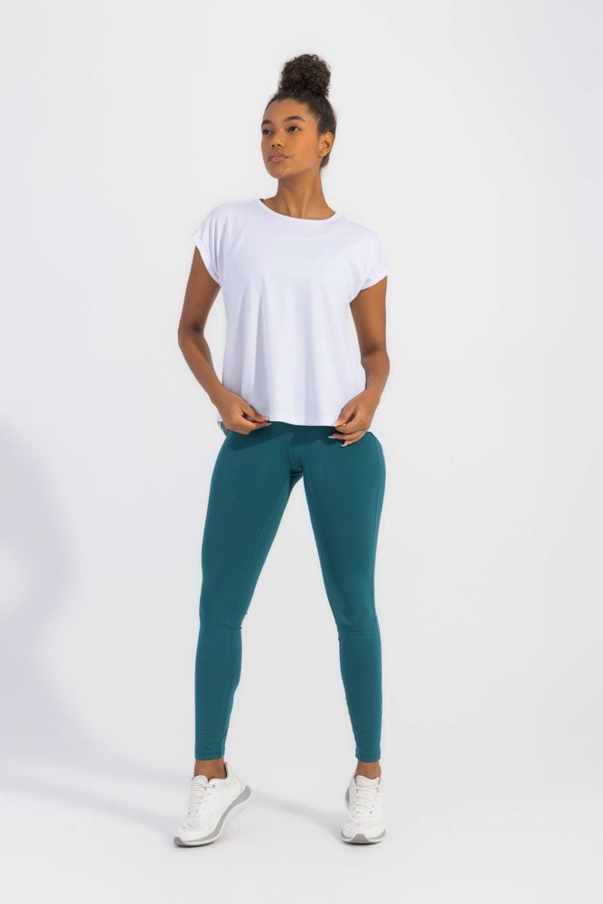 White Comfy Tee - Sigma Fit