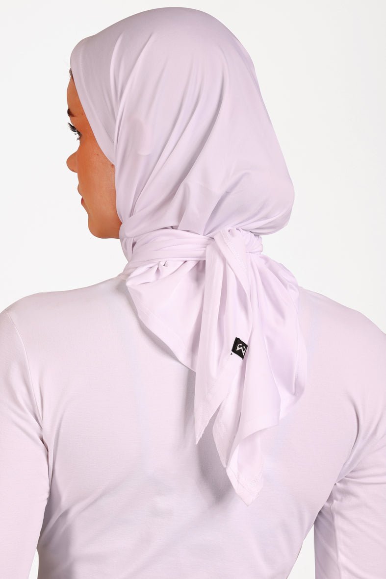 White Easy Wrap Hijab - Sigma Fit