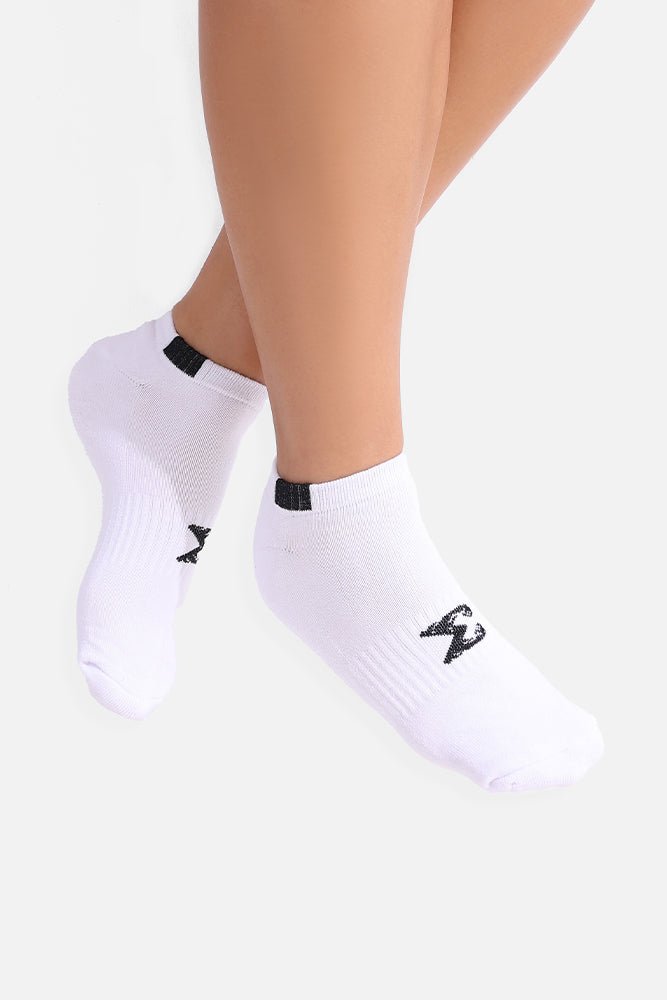 Sigma Ankle Socks - White (Pack of 3 Pairs) - Sigma Fit