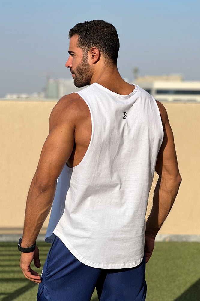 White Tank Top - Sigma Fit