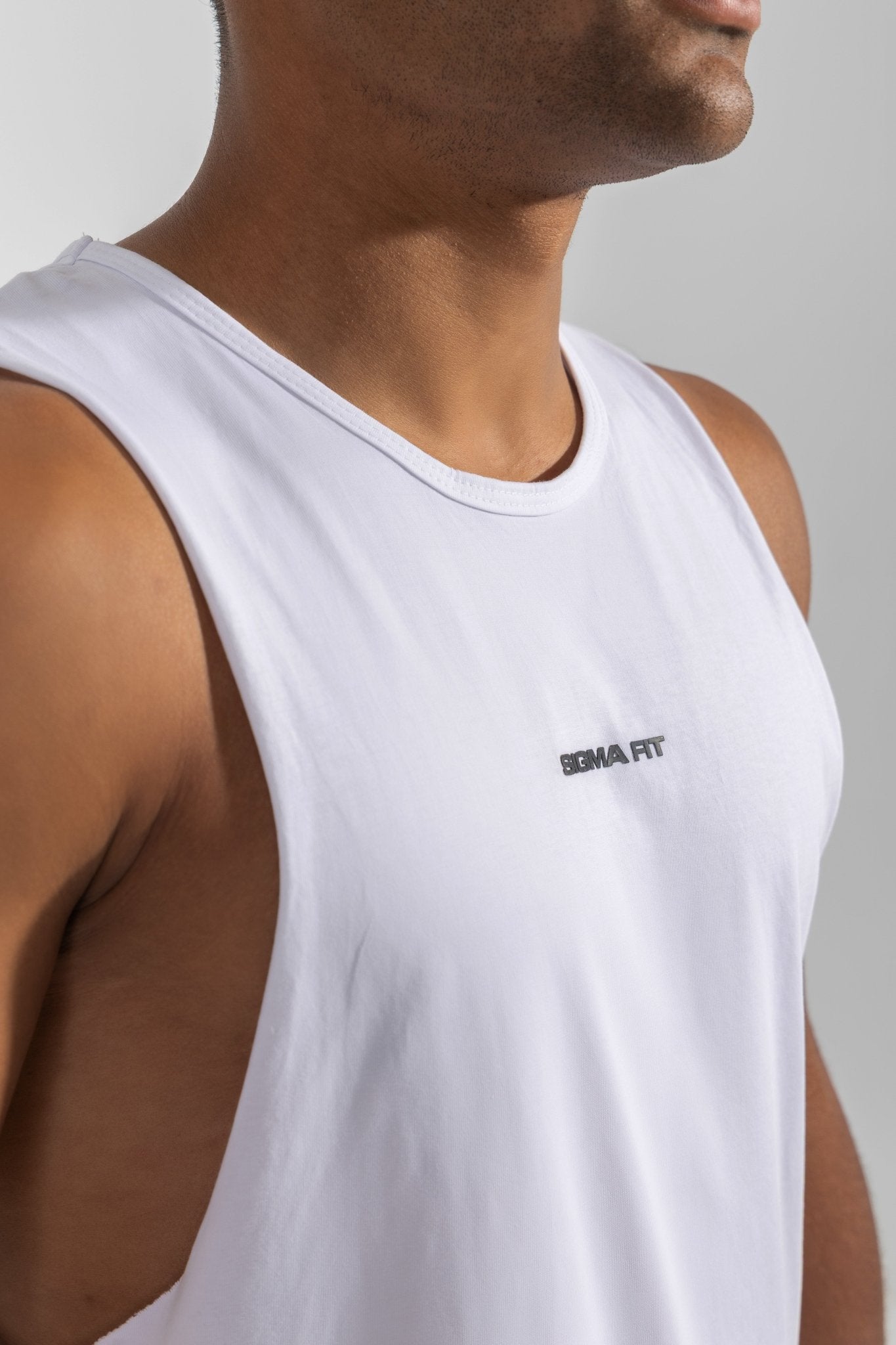 White Tank Top - Sigma Fit