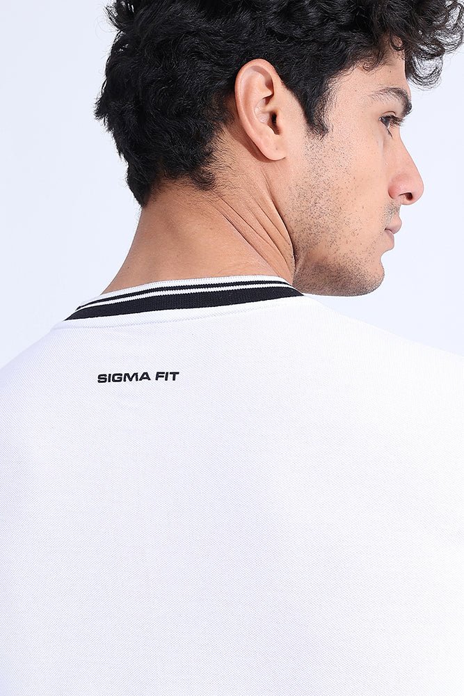 White Z Polo T-shirt - Sigma Fit