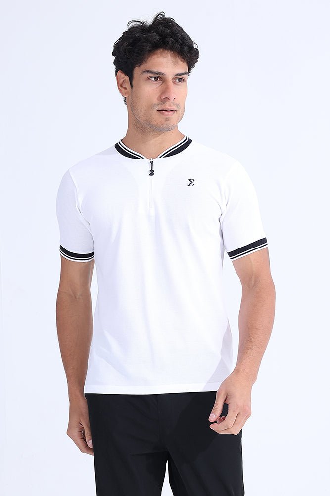 White Z Polo T-shirt - Sigma Fit