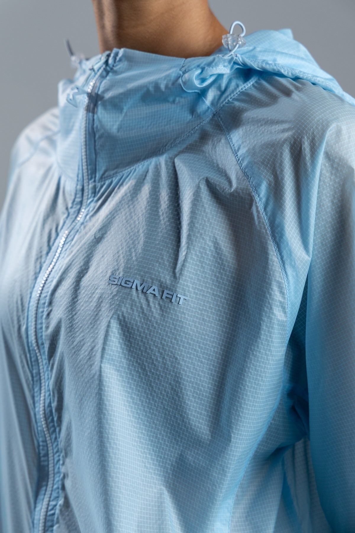 Windbreaker Jacket Baby Blue - Sigma Fit