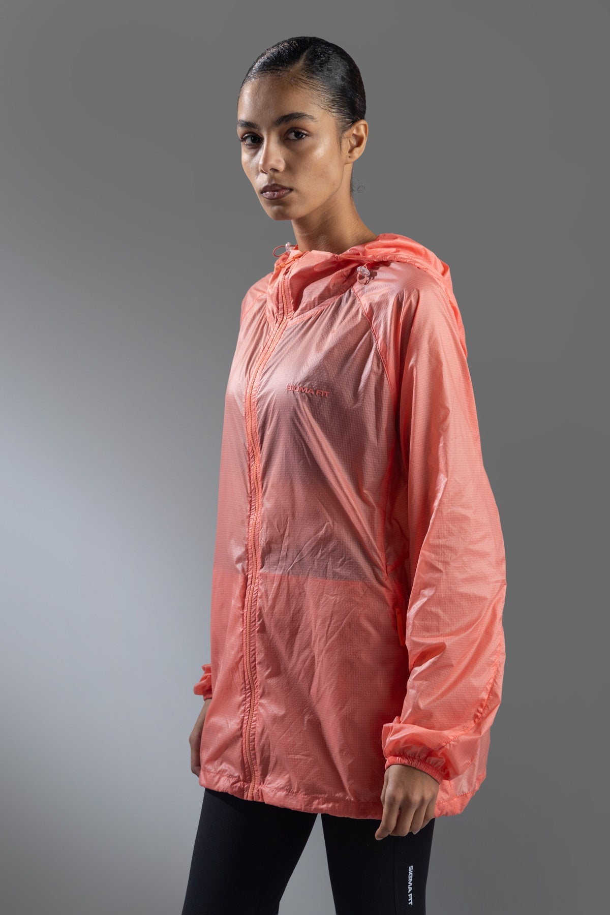 Windbreaker Jacket Coral - Sigma Fit