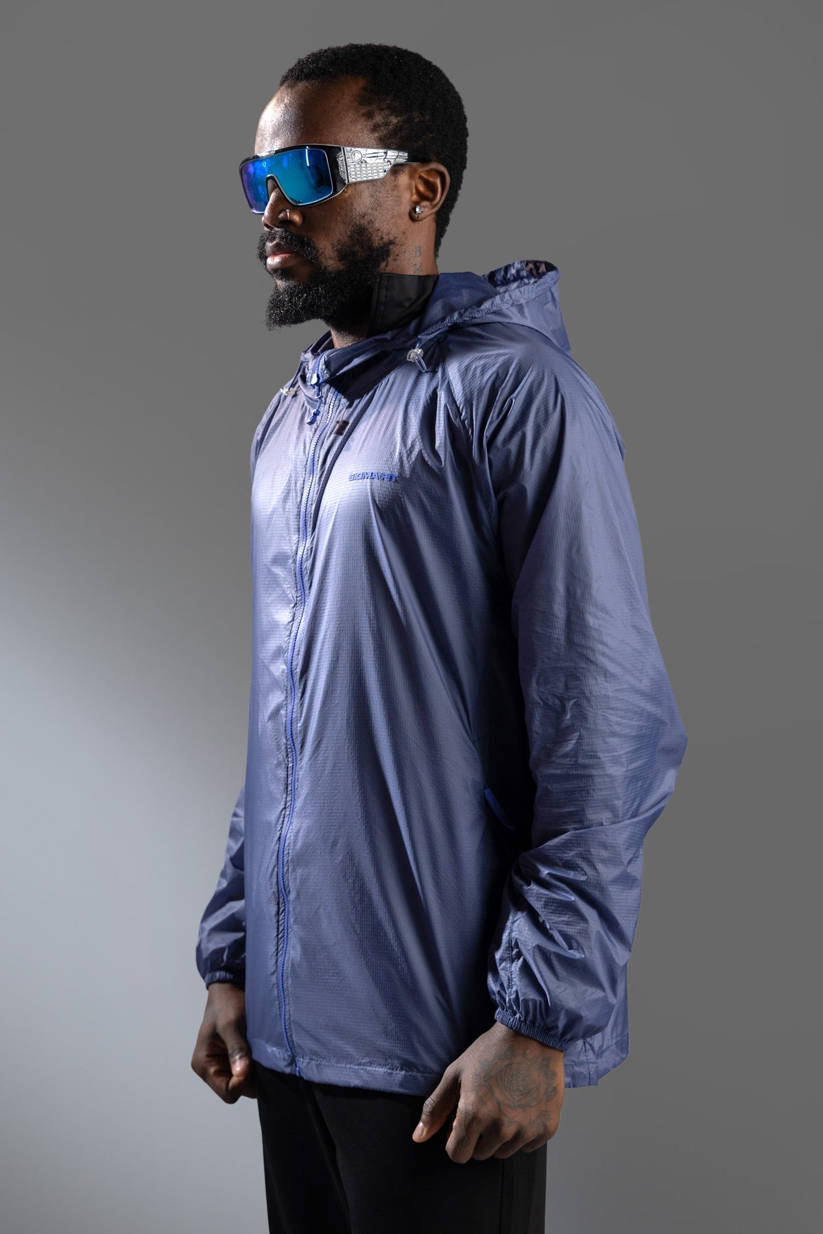 Windbreaker Jacket Deep Cobalt - Sigma Fit