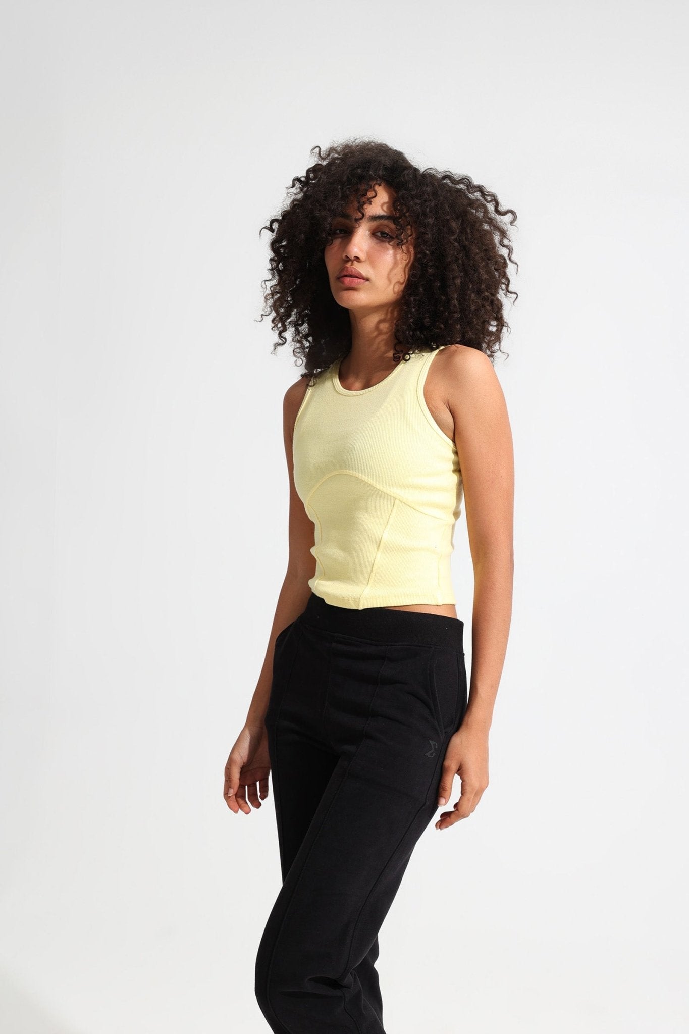 Yellow Coretank Tank Top - Sigma Fit