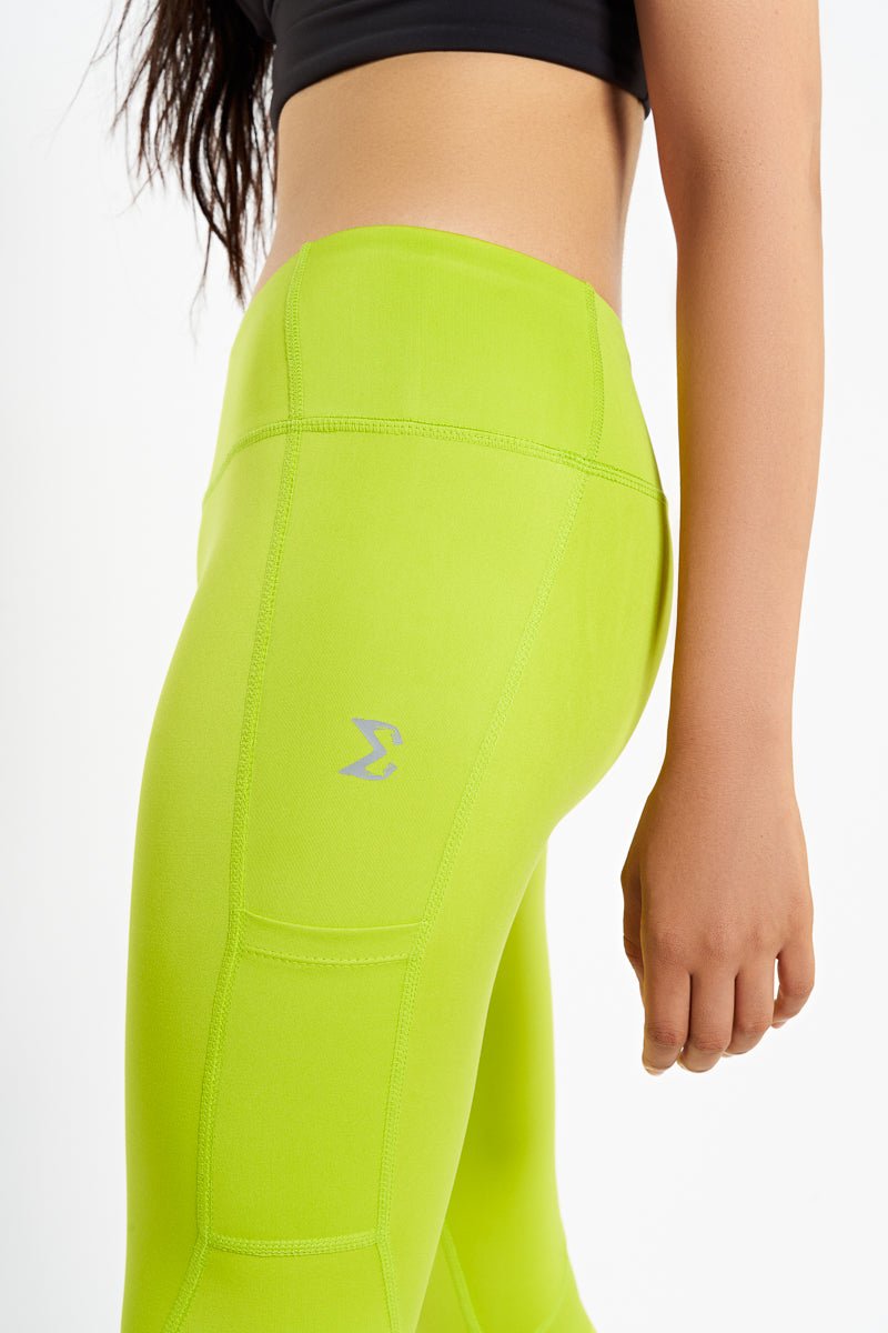 Acid Lime Crucial Basic Leggings - Sigma Fit