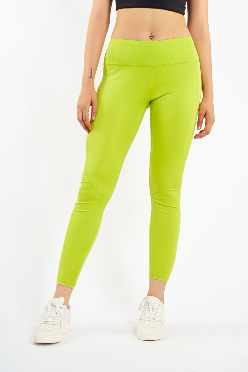 Acid Lime Crucial Basic Leggings - Sigma Fit
