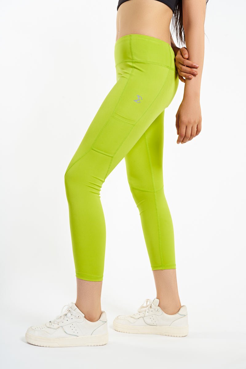 Acid Lime Crucial Basic Leggings - Sigma Fit