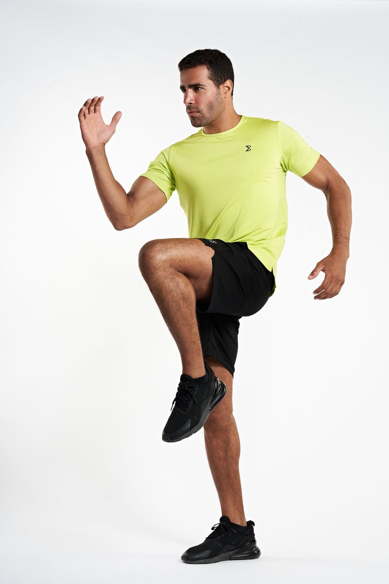 Acid Lime Racket Sports Tee - Sigma Fit