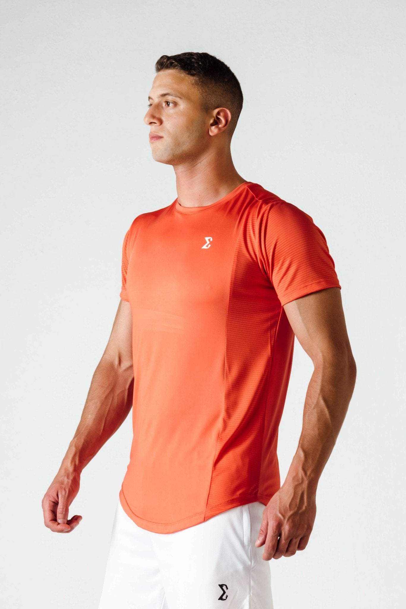 Hot Coral Flame Force Tshirt - Sigma Fit