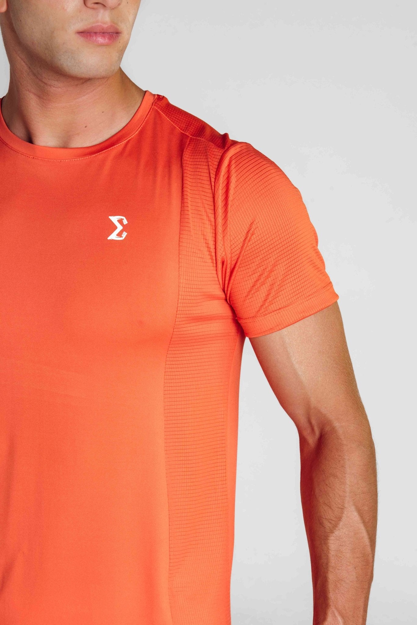 Hot Coral Flame Force Tshirt - Sigma Fit