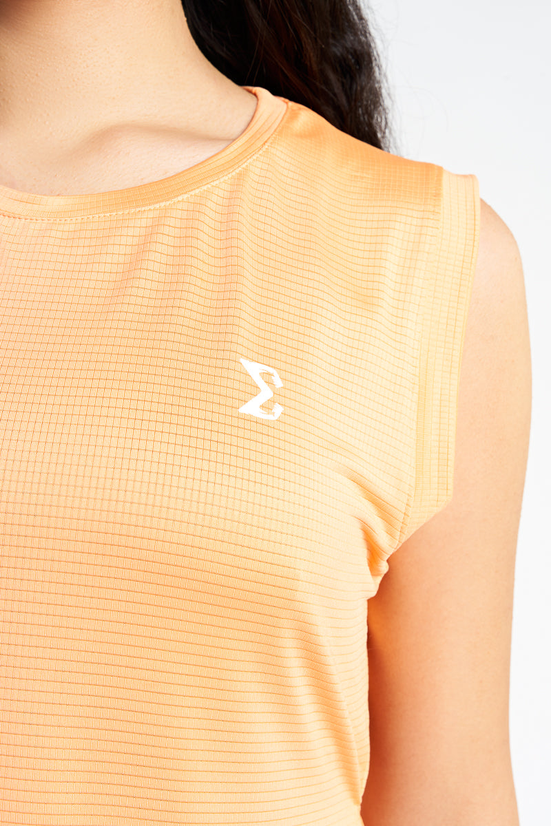 Mock Orange Shooting Star Tank Top - Sigma Fit