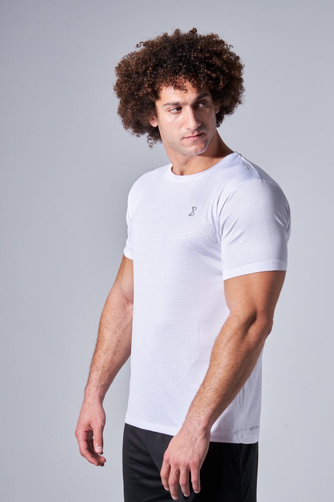 New Style White Nimble T-Shirt - Sigma Fit