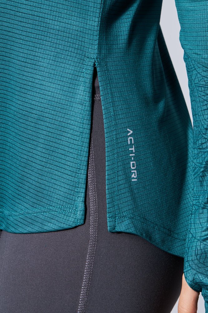 Shaded Spruce Artist Thumb Long Sleeve Tee - Sigma Fit