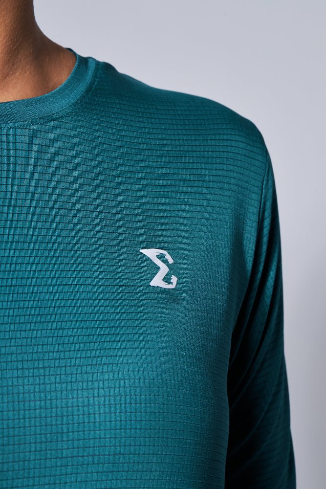 Shaded Spruce Artist Thumb Long Sleeve Tee - Sigma Fit