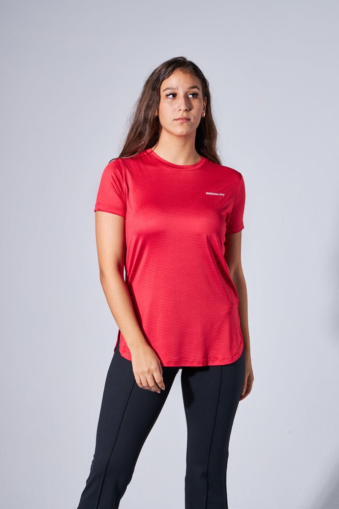 Viva Magenta LiteRun Performance Tee - Sigma Fit