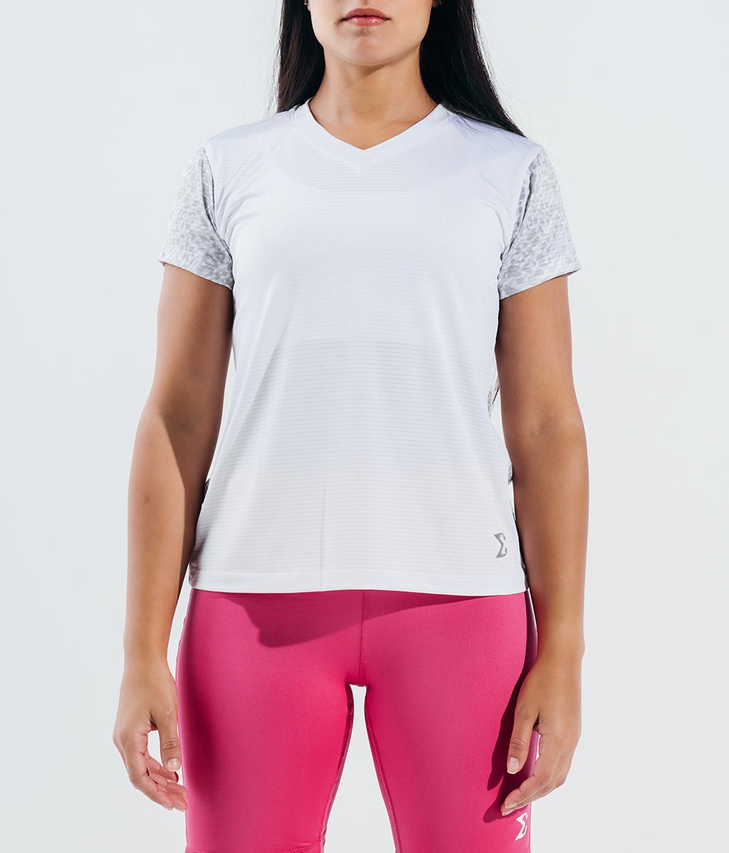 White Grace short sleeve - Sigma Fit