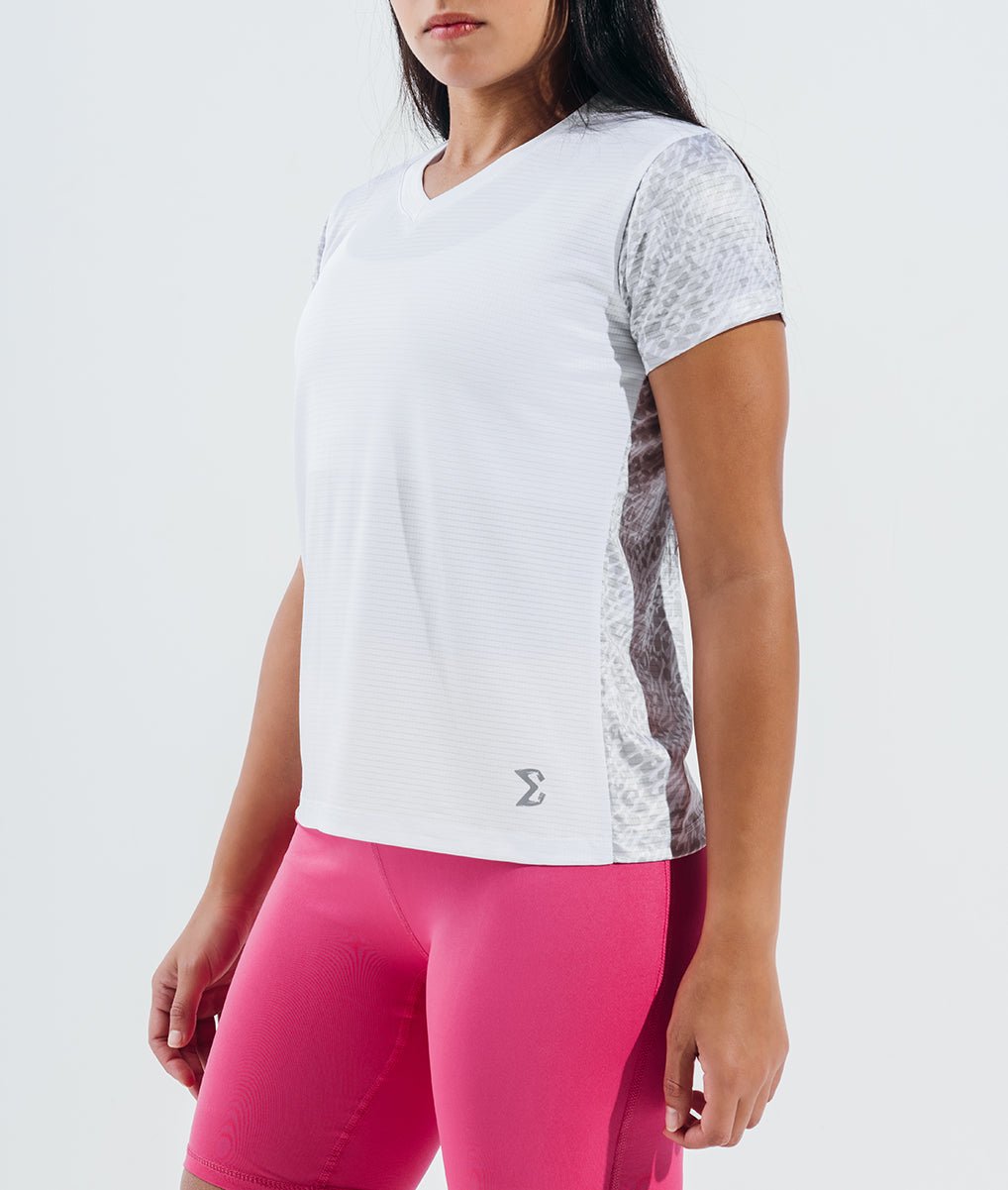 White Grace short sleeve - Sigma Fit