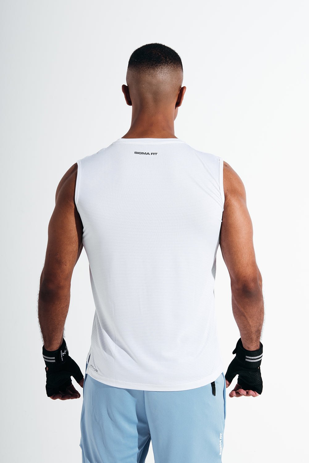 White Lightsome Tank Tops - Sigma Fit