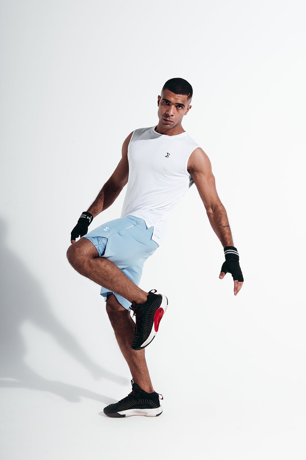 White Lightsome Tank Tops - Sigma Fit